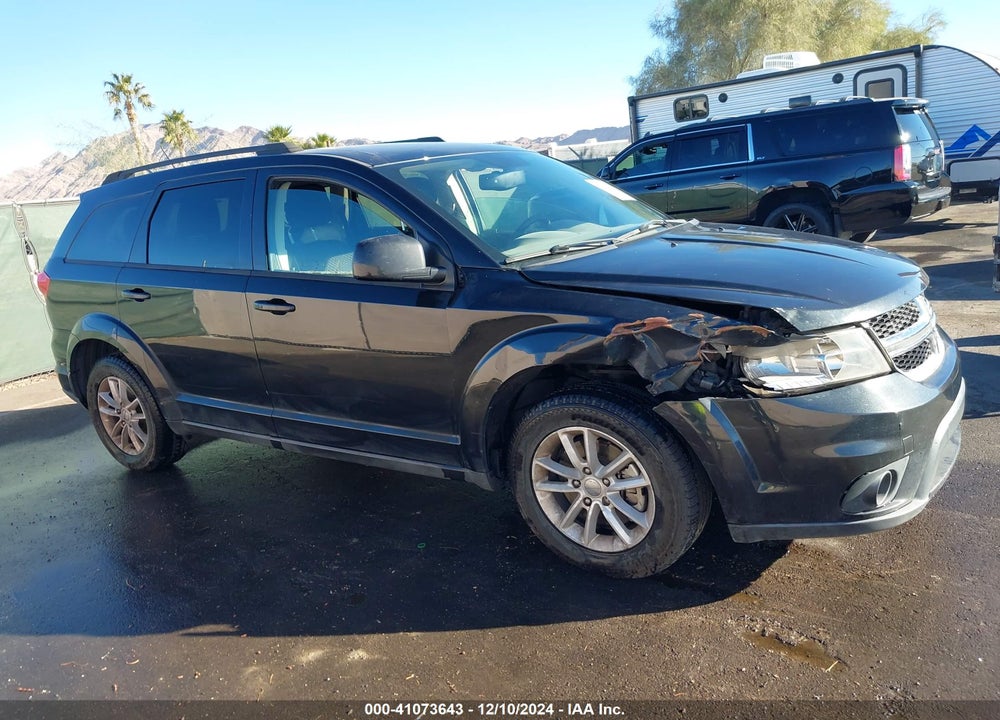 2013 DODGE JOURNEY SXT VIN: 3C4PDCBB7DT700822