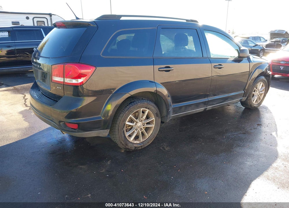 2013 DODGE JOURNEY SXT VIN: 3C4PDCBB7DT700822