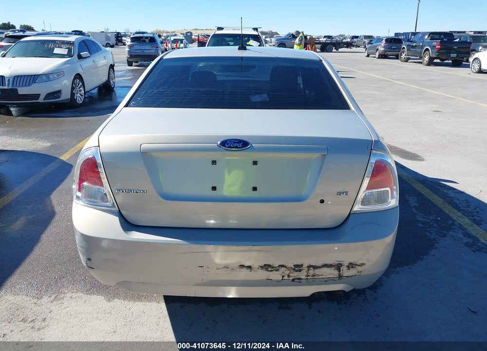 2009 FORD FUSION SE VIN: 3FAHP07Z69R182891