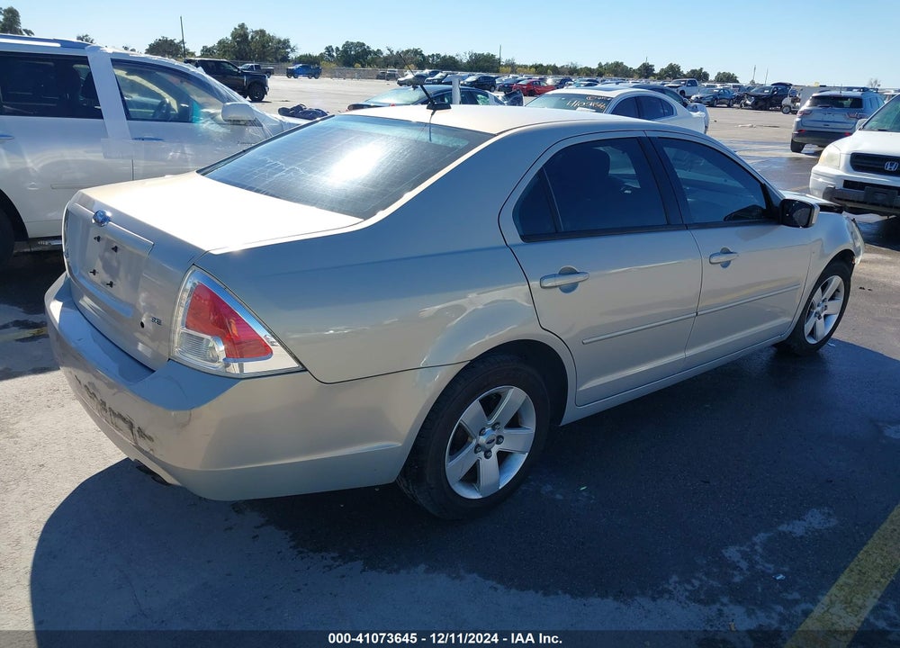 2009 FORD FUSION SE VIN: 3FAHP07Z69R182891