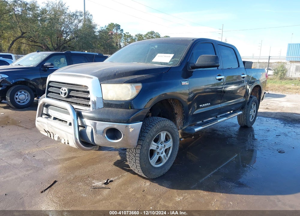 2008 TOYOTA TUNDRA BASE 5.7L V8 VIN: 5TBEV54168S480988