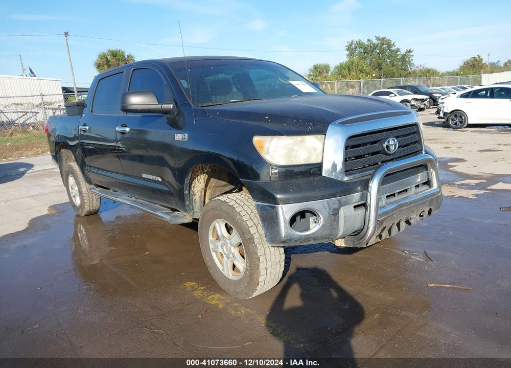 2008 TOYOTA TUNDRA BASE 5.7L V8 VIN: 5TBEV54168S480988