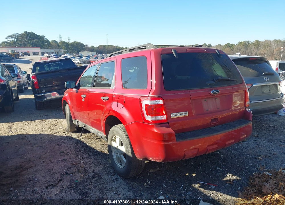 2011 FORD ESCAPE XLT VIN: 1FMCU0D76BKB89698