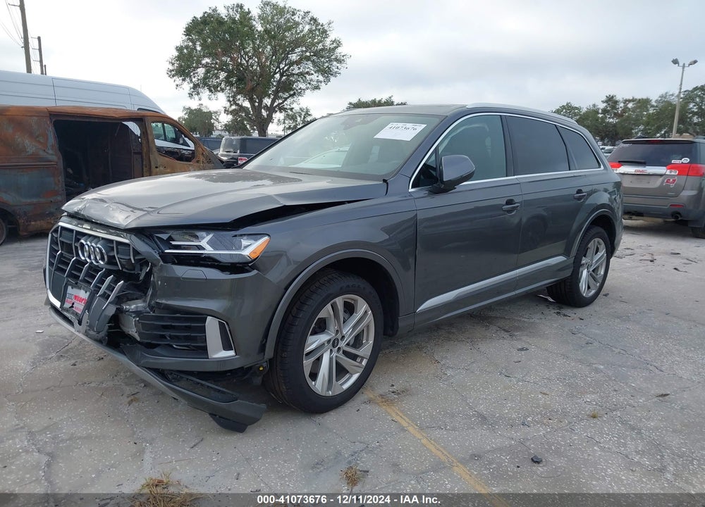 2022 AUDI Q7 PREMIUM PLUS 45 TFSI QUATTRO TIPTRONIC VIN: WA1LJBF70ND000892