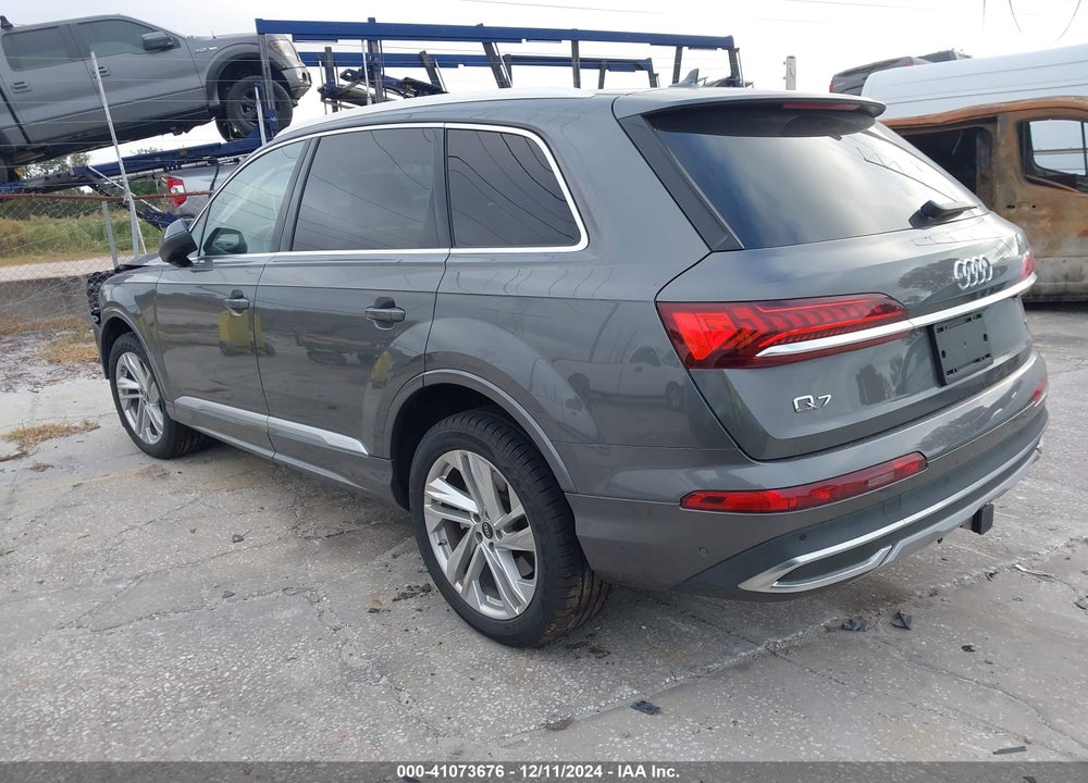 2022 AUDI Q7 PREMIUM PLUS 45 TFSI QUATTRO TIPTRONIC VIN: WA1LJBF70ND000892