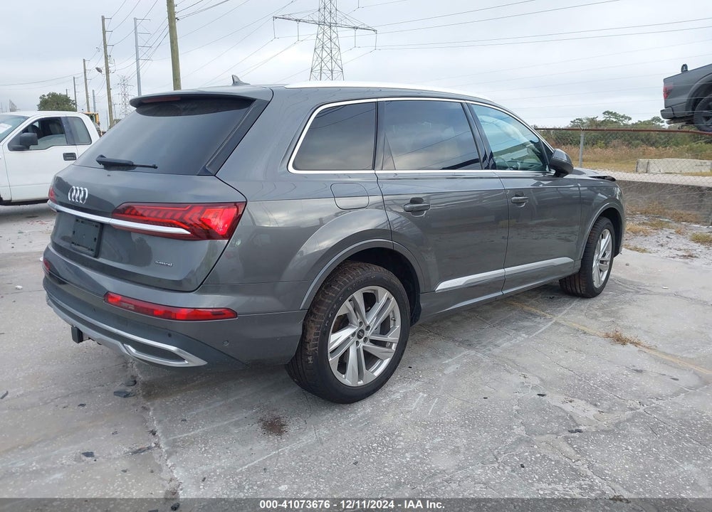 2022 AUDI Q7 PREMIUM PLUS 45 TFSI QUATTRO TIPTRONIC VIN: WA1LJBF70ND000892