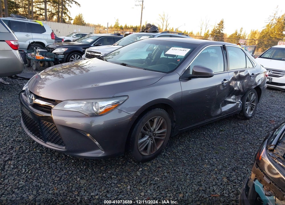 2016 TOYOTA CAMRY SE VIN: 4T1BF1FK0GU245319