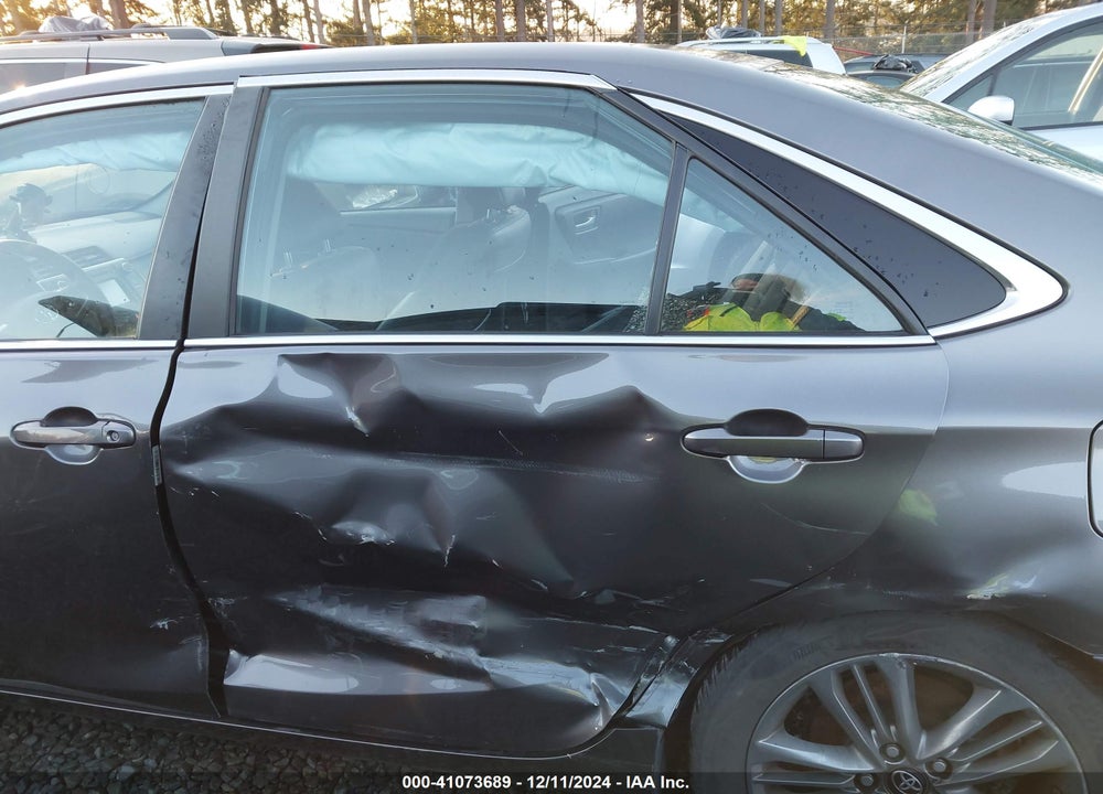 2016 TOYOTA CAMRY SE VIN: 4T1BF1FK0GU245319