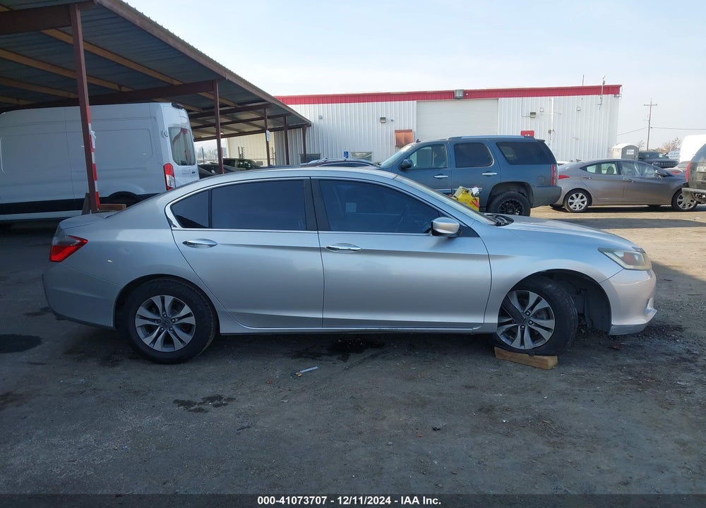 2014 HONDA ACCORD LX VIN: 1HGCR2F38EA190276