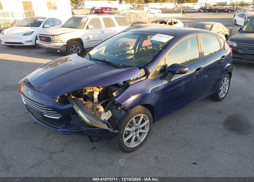 2016 FORD FIESTA SE VIN: 3FADP4EJ2GM105013