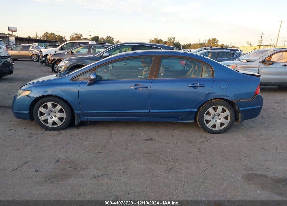 2008 HONDA CIVIC LX VIN: 1HGFA16518L058646