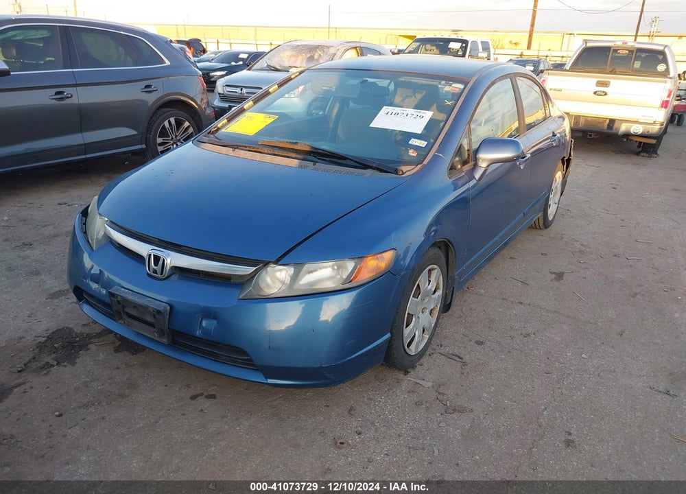 2008 HONDA CIVIC LX VIN: 1HGFA16518L058646