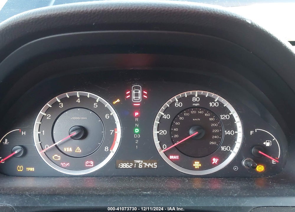 2008 HONDA ACCORD 2.4 LX-P VIN: JHMCP264X8C036138