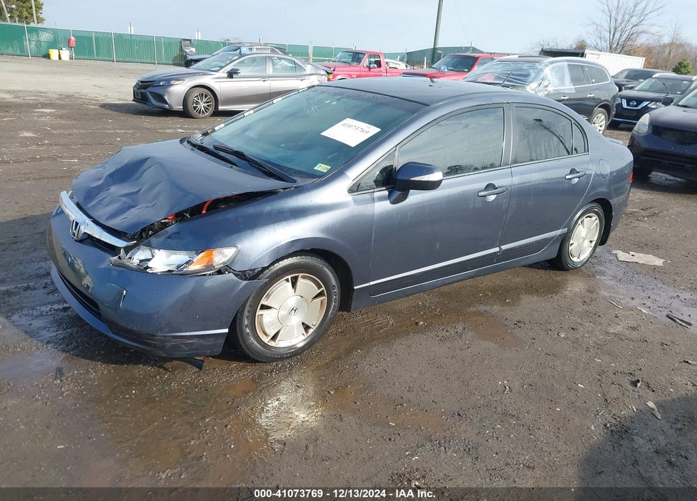 2009 HONDA CIVIC HYBRID VIN: JHMFA36219S012238