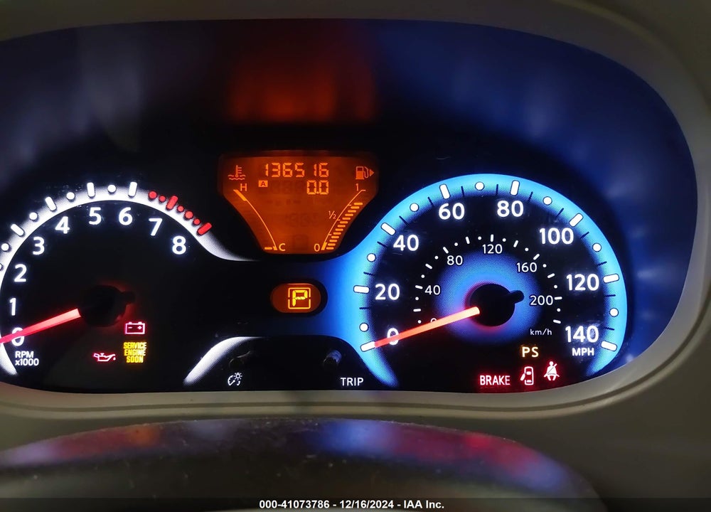 2011 NISSAN CUBE 1.8S VIN: JN8AZ2KR7BT206391