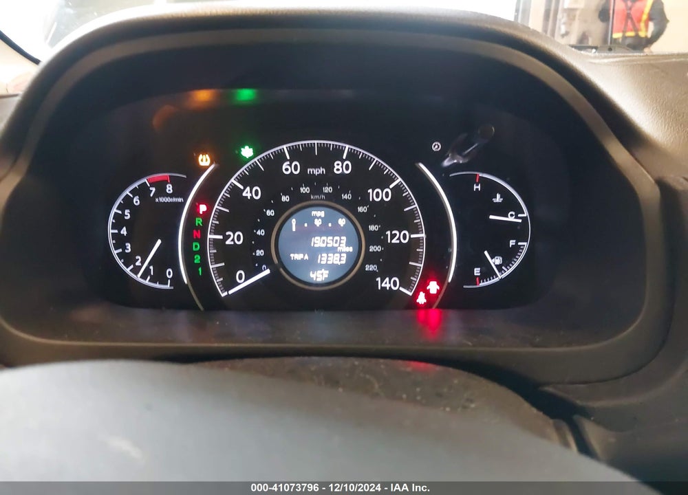 2013 HONDA CR-V LX VIN: 5J6RM4H35DL031924