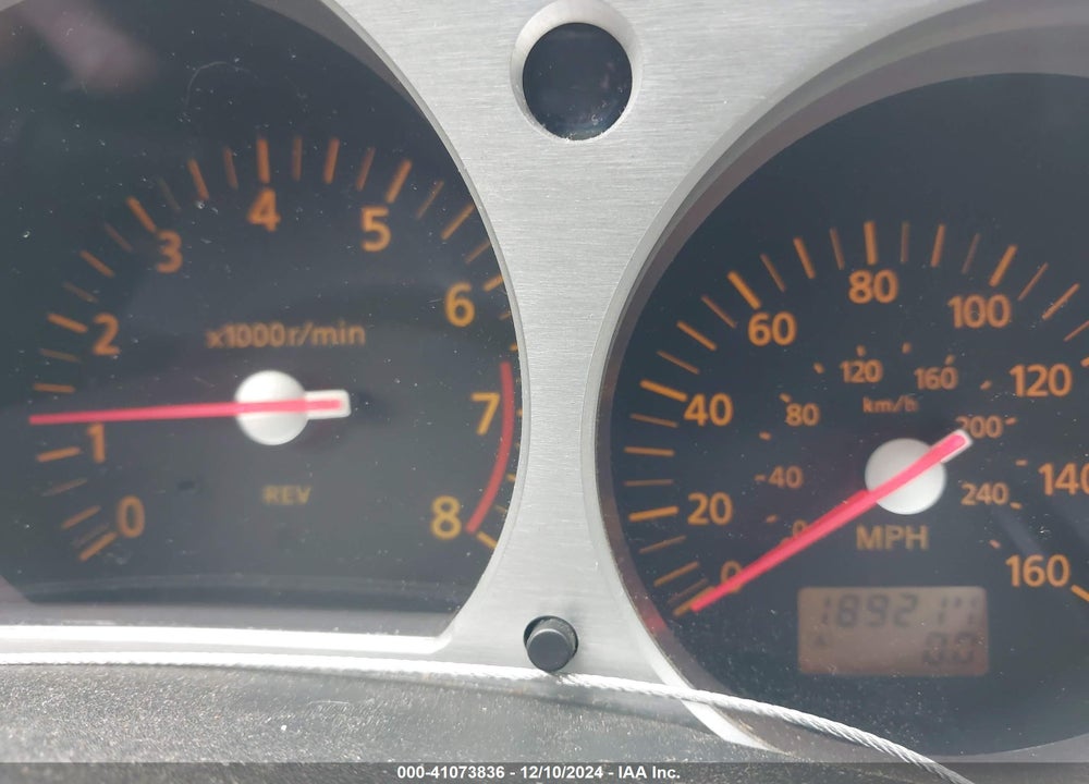 2003 NISSAN 350Z ENTHUSIAST VIN: JN1AZ34E13T000256