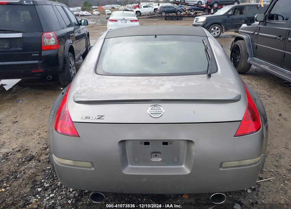 2003 NISSAN 350Z ENTHUSIAST VIN: JN1AZ34E13T000256