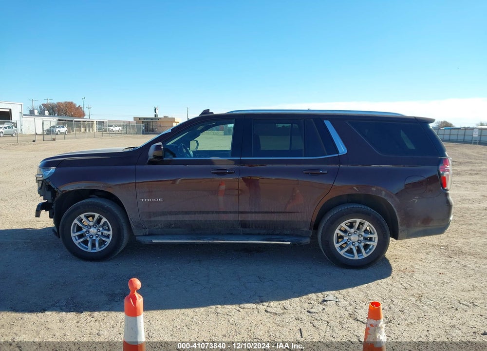 2023 CHEVROLET TAHOE 2WD LT VIN: 1GNSCNKD4PR388585