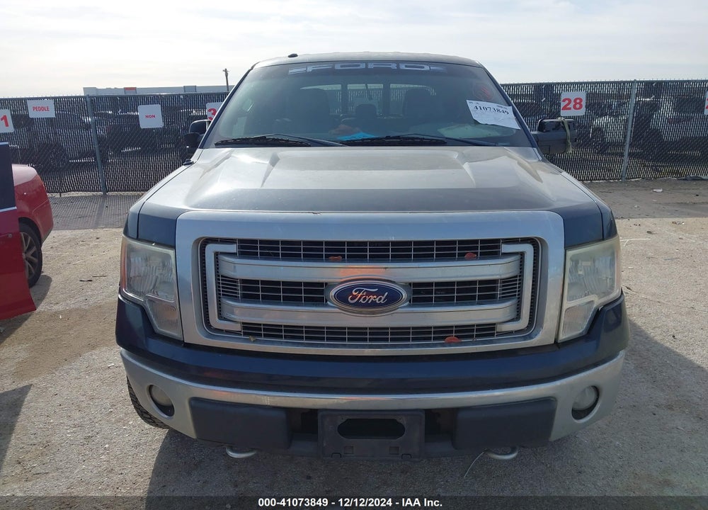 2013 FORD F-150 XLT VIN: 1FTFW1ET9DFB41234