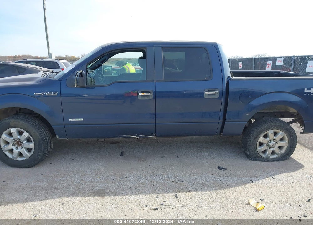 2013 FORD F-150 XLT VIN: 1FTFW1ET9DFB41234