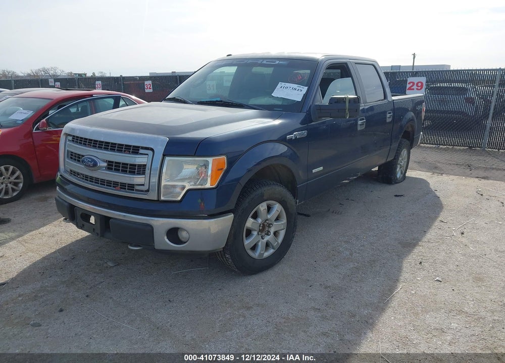 2013 FORD F-150 XLT VIN: 1FTFW1ET9DFB41234