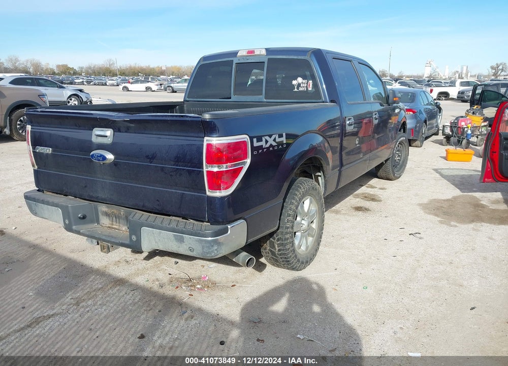 2013 FORD F-150 XLT VIN: 1FTFW1ET9DFB41234