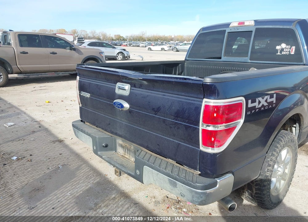 2013 FORD F-150 XLT VIN: 1FTFW1ET9DFB41234