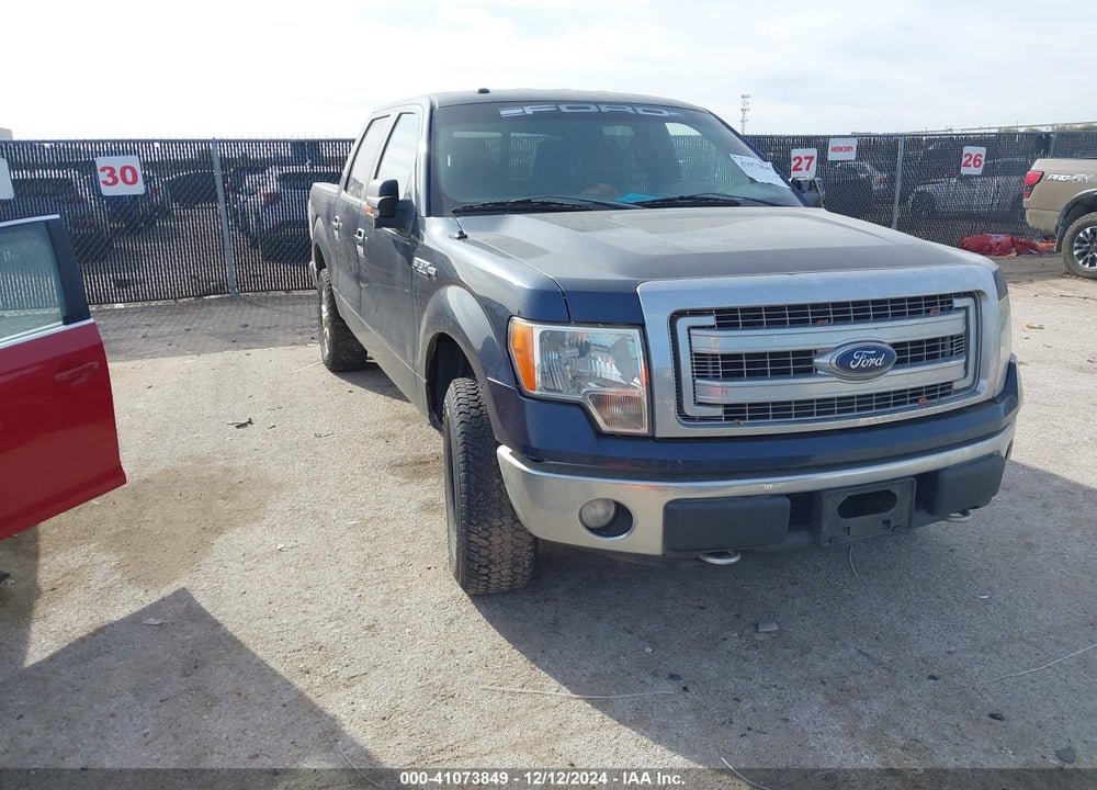 2013 FORD F-150 XLT VIN: 1FTFW1ET9DFB41234
