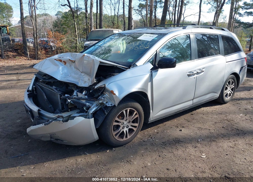 2011 HONDA ODYSSEY EX-L VIN: 5FNRL5H65BB051776