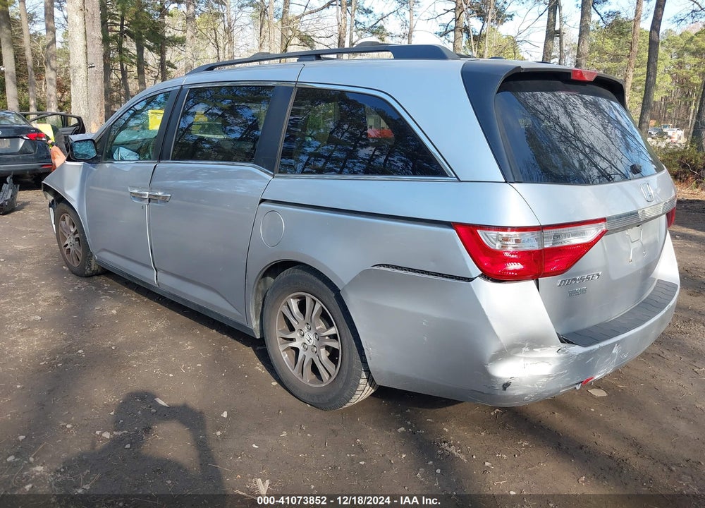 2011 HONDA ODYSSEY EX-L VIN: 5FNRL5H65BB051776