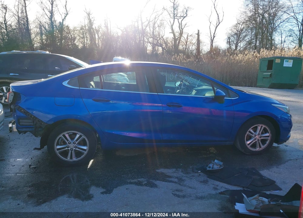 2017 CHEVROLET CRUZE LT AUTO VIN: 1G1BE5SM8H7220134