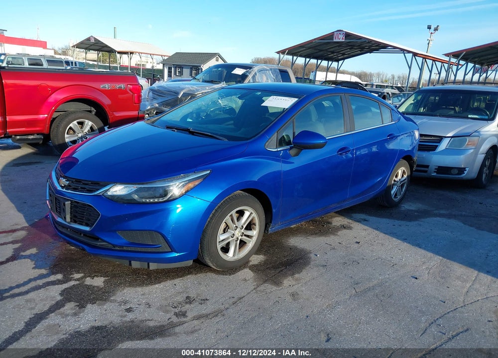 2017 CHEVROLET CRUZE LT AUTO VIN: 1G1BE5SM8H7220134