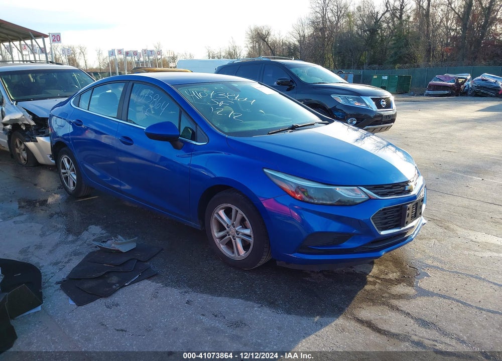 2017 CHEVROLET CRUZE LT AUTO VIN: 1G1BE5SM8H7220134
