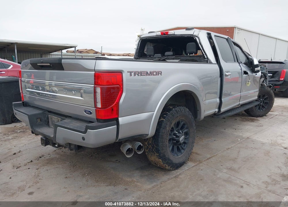 2022 FORD F-250 PLATINUM VIN: 1FT8W2BT1NED21561