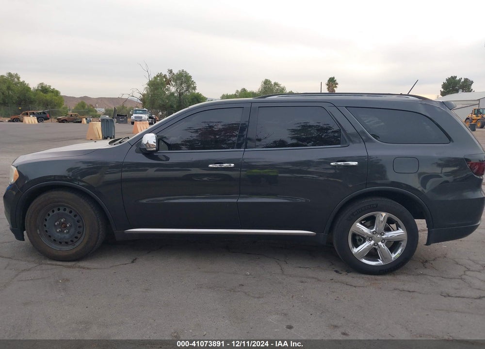 2011 DODGE DURANGO CITADEL VIN: 1D4RE5GG3BC648932