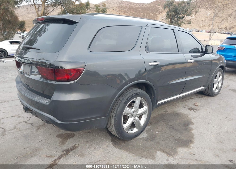 2011 DODGE DURANGO CITADEL VIN: 1D4RE5GG3BC648932