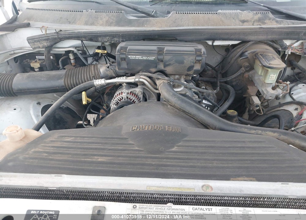 1997 DODGE RAM 1500 LT/WORK SPECIAL VIN: 1B7HC16X8VS203346