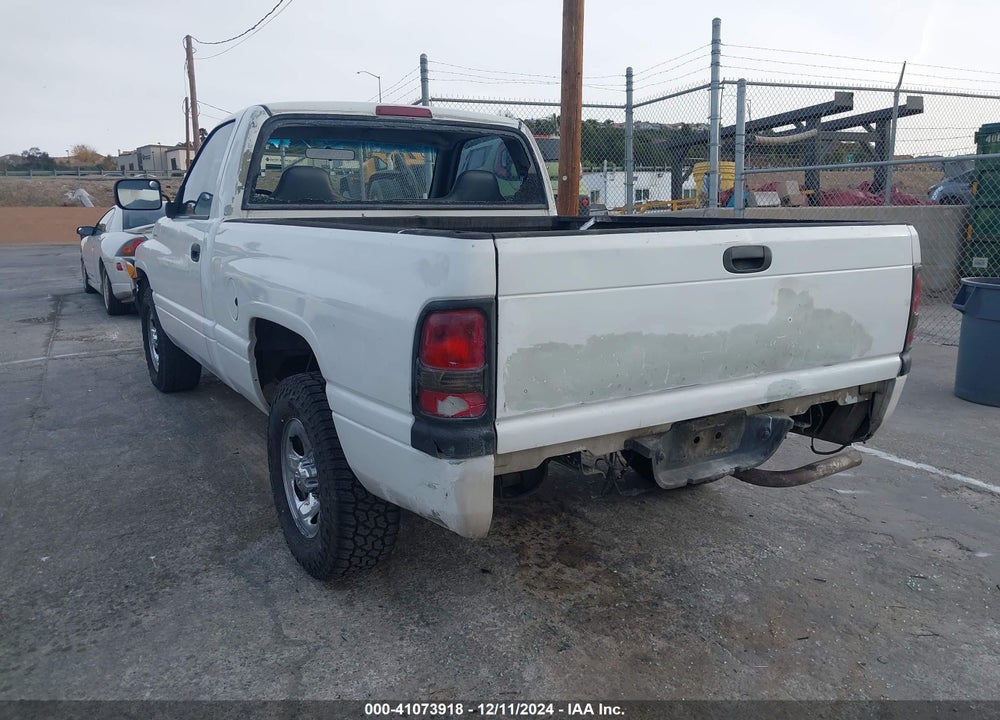 1997 DODGE RAM 1500 LT/WORK SPECIAL VIN: 1B7HC16X8VS203346