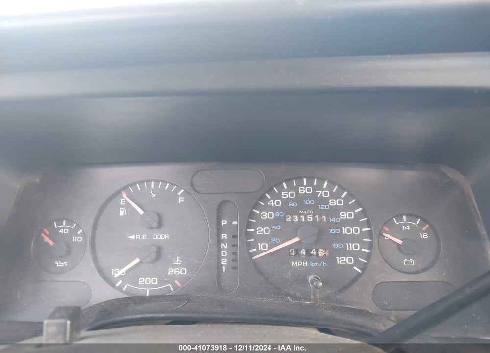 1997 DODGE RAM 1500 LT/WORK SPECIAL VIN: 1B7HC16X8VS203346