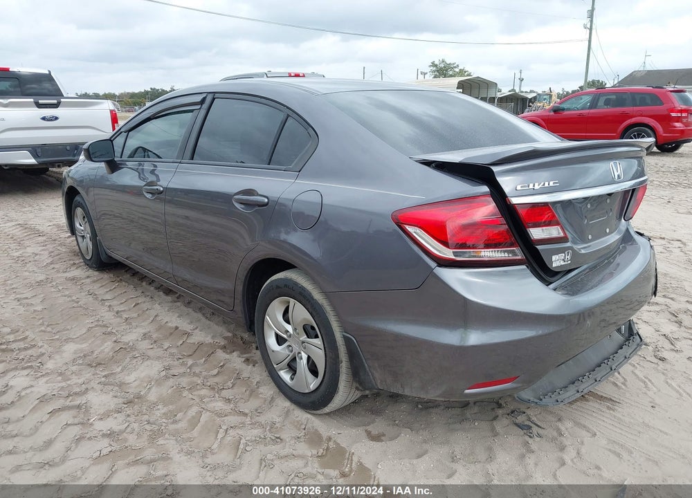 2014 HONDA CIVIC LX VIN: 19XFB2F55EE024568
