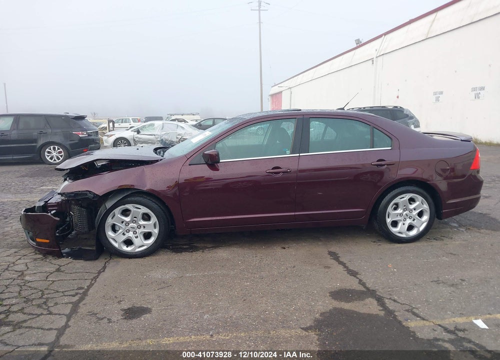 2011 FORD FUSION VIN: 3FAHP0HA9BR343233