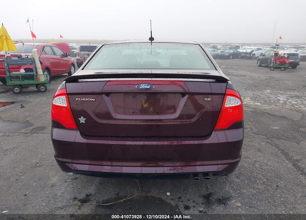 2011 FORD FUSION VIN: 3FAHP0HA9BR343233