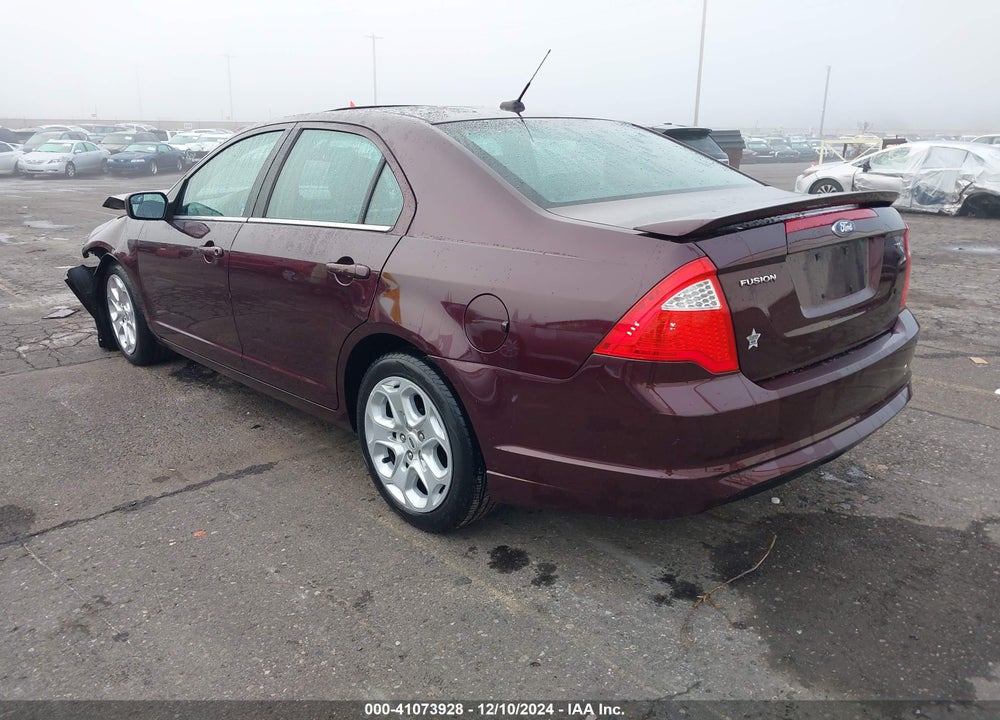 2011 FORD FUSION VIN: 3FAHP0HA9BR343233