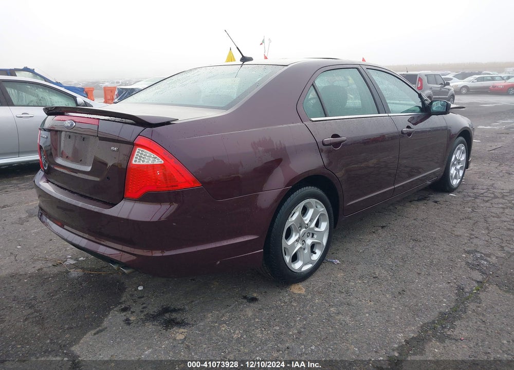 2011 FORD FUSION VIN: 3FAHP0HA9BR343233