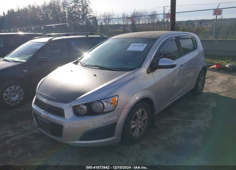 2012 CHEVROLET SONIC 1LS VIN: 1G1JB6SH4C4123424