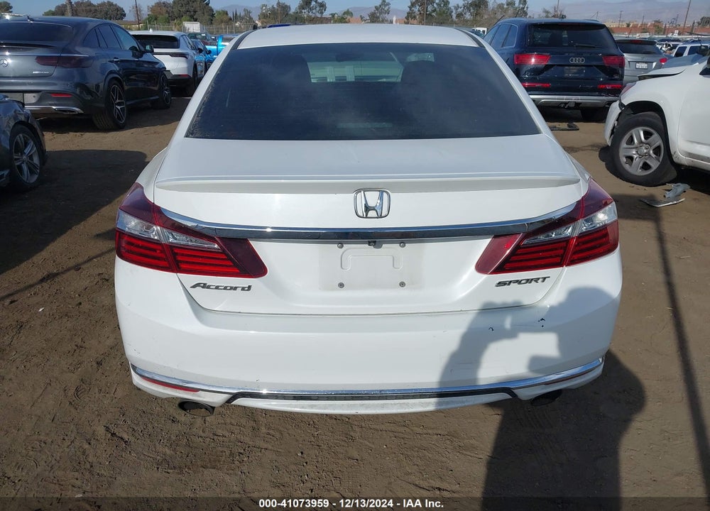 2016 HONDA ACCORD VIN: 1HGCR2F58GA220848