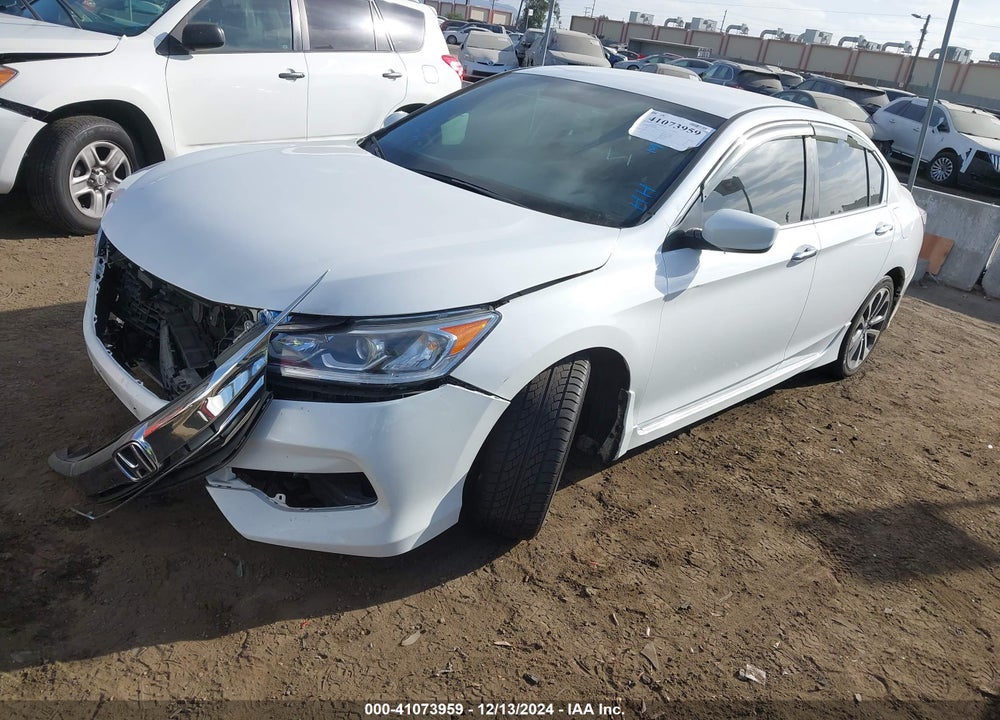2016 HONDA ACCORD VIN: 1HGCR2F58GA220848