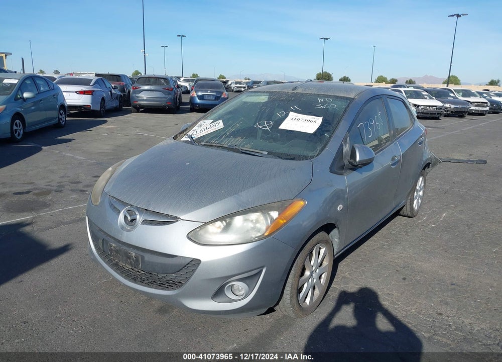 2011 MAZDA 2 TOURING VIN: JM1DE1HZ2B0108473