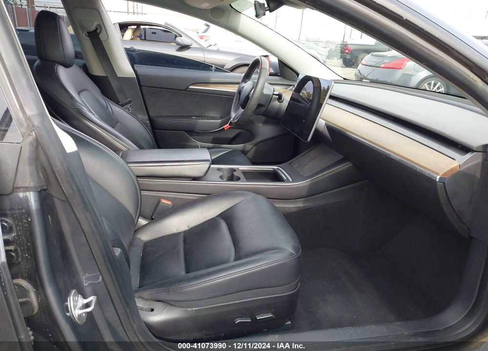 2022 TESLA MODEL 3 REAR-WHEEL DRIVE VIN: 5YJ3E1EAXNF109452